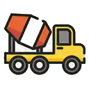 icono de trabajos en concreto